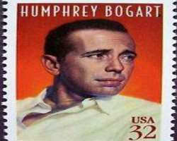 The actor was honored by the US post in 1997 with his photograph on 32 cents postage stamp.